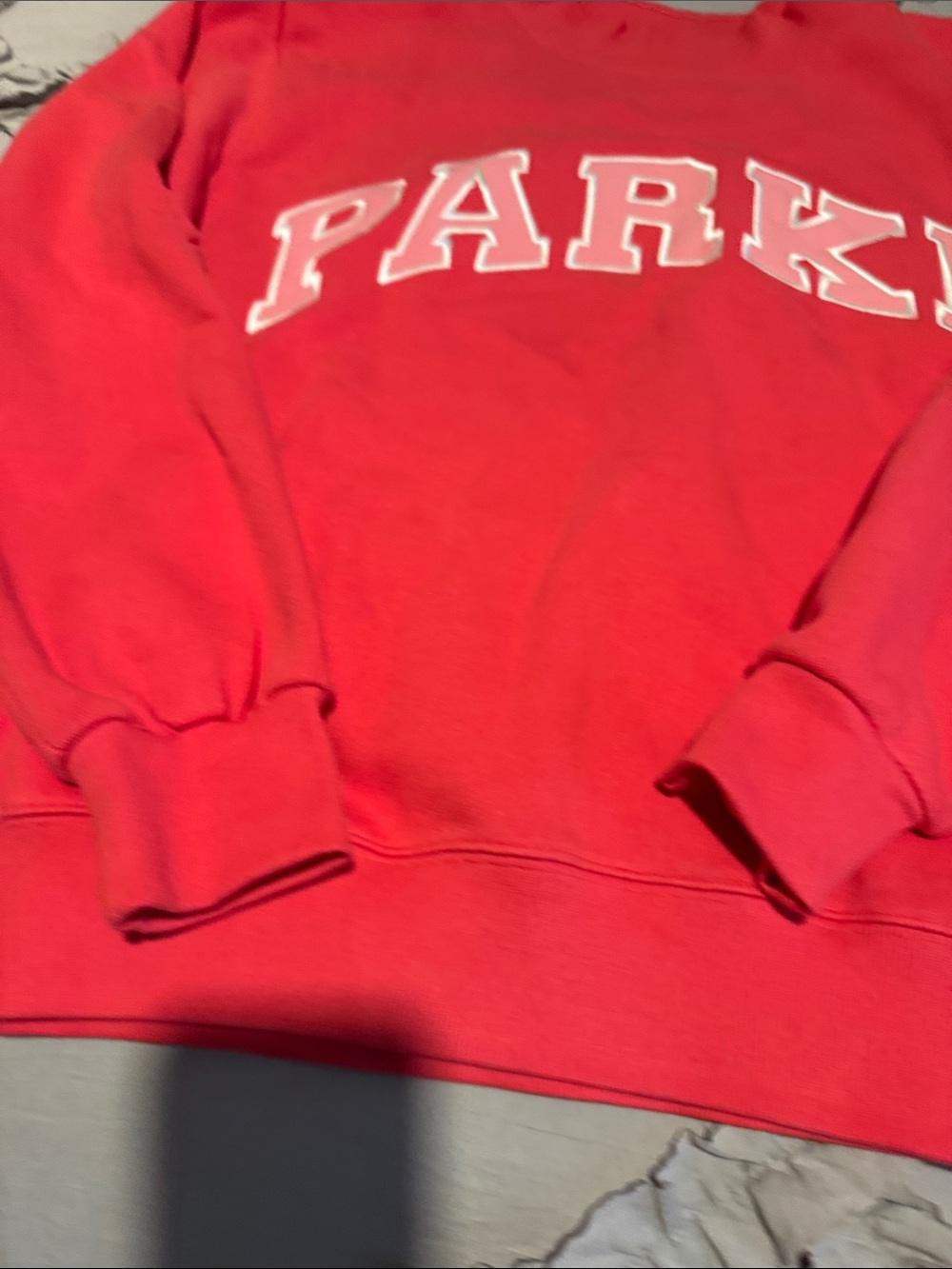 NEW Parke Varsity Mockneck Sweatshirt - Flamengo - Picture 6 of 10